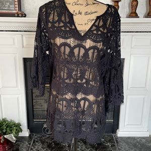 Beautiful lace topper